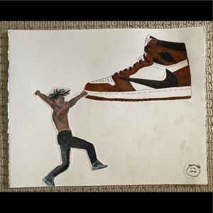 Travis Scott Painting